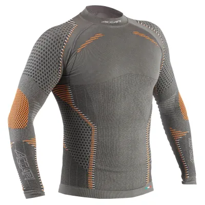 Ergoracing термофутболка з довгим рукавом чоловіча (Antracite/Black, XS/S) - Robinzon.ua