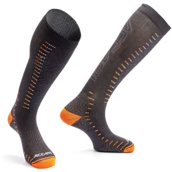 Термоноски Accapи Ski Ergoracing, Black/Orange, 42-44 (ACC H0904.931-III) - Robinzon.ua