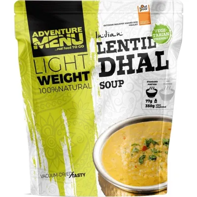 Гострий суп з сочевицею Adventure Menu Lentil Dhal (soup) 77 г (AM 211) - Robinzon.ua