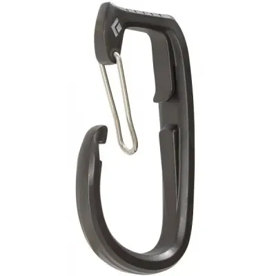 Сервисный карабин Black Diamond Ice Clipper Black (BD 490102.BLAK) - Robinzon.ua