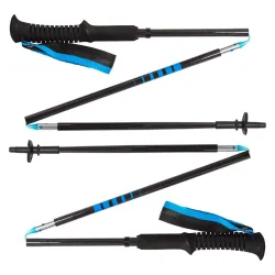 Трекінгові палки Black Diamond Distance Carbon Z, 100 см, Black (BD 112205-100) - Robinzon.ua
