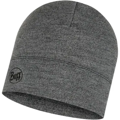 Шапка Buff Midweight Merino Wool Hat, Light Melange Grey (BU 118007.933.10.00) - Robinzon.ua