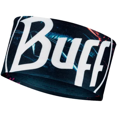 Повязка на голову Buff Coolnet UV+ Wide Headband Xcross (BU 125654.555.10.00) - Robinzon.ua