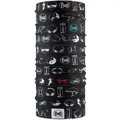 Шарф-труба Buff Original Ecostretch Kaleat , Black (BU 130515.999.10.00) - Robinzon.ua