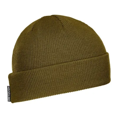 Шапка Ortovox Nicholson Rib Beanie, green moss, One Size (4251422592789) - Robinzon.ua