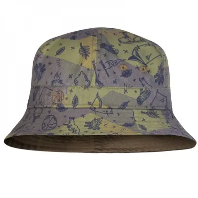 Панама детская (8-12) Buff Kids Bucket Hat, Camp Khaki (BU 120044.854.10.00) - Robinzon.ua