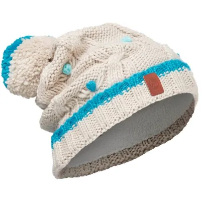 Шапка детская (8-12) Buff Junior Knitted & Polar Hat Dysha, Mineral (BU 113531.907.10.00) - Robinzon.ua