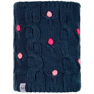 Шарф-труба дитячий (8-12) Buff Junior Knitted & Polar Neckwarmer Dysha, Dark Navy (BU 113535.790.10.00) - Robinzon.ua