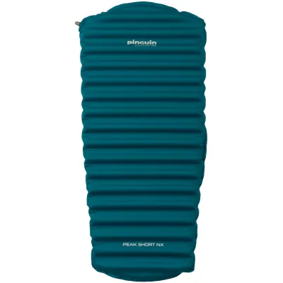 Самонадувний килимок Pinguin Peak Short NX, 120x52x2.5см, Petrol (PNG 717167) - Robinzon.ua