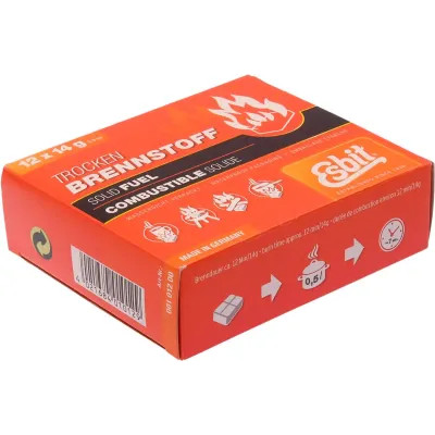 Сухое топлево таблетированное Esbit 00101200, 12 x 14g (4021684010129) - Robinzon.ua