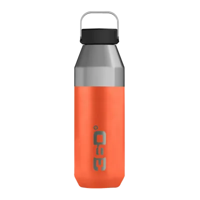 Термофляга 360° degrees Vacuum Insulated Stainless Narrow Mouth Bottle, Pumpkin, 750 ml (STS 360BOTNRW750PM) - Robinzon.ua