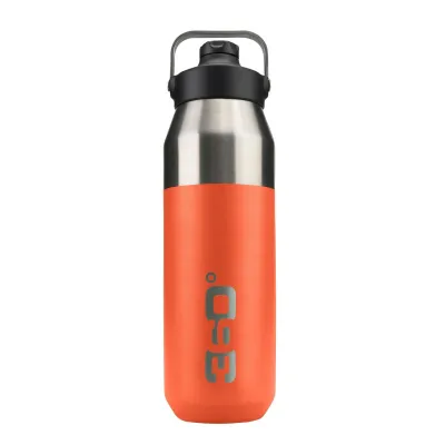 Vacuum Insulated Stainless Steel Bottle with Sip Cap бутылка (750 ml, Pumpkin) - Robinzon.ua
