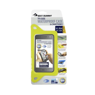 ГермоЧохол для телефону TPU Guide W/P Case for Smartphones Lime, 13 х 7 см від Sea to Summit (STS ACTPUSMARTPHLI) - Robinzon.ua
