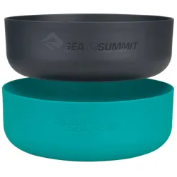 Набор посуды DeltaLight Bowl Set от Sea To Summit, Pacific Blue/Charcoal, L (STS AKI2008--05062101) - Robinzon.ua