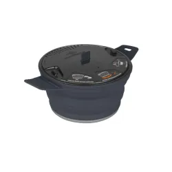 Кастрюля складная с алюминиевым дном X-Pot Grey, 2800 мл от Sea to Summit (STS AXPOT2.8GY) - Robinzon.ua