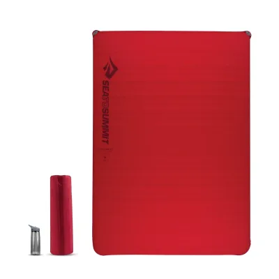 Килимок самонадувний Self Inflating Comfort Plus від Sea To Summit, Dark Red, Double, 183 x 128 х 8см (STS ASM2067-01221912) - Robinzon.ua