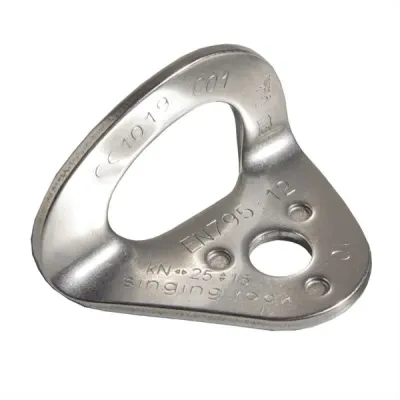 Вухо під болт сталеве Singing Rock Hanger plate with bolt 10mm stainless steell (SR RK715XX10) - Robinzon.ua