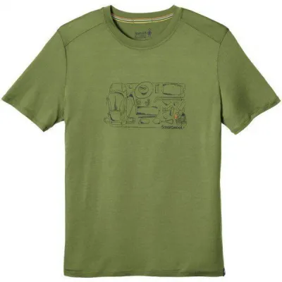Футболка чоловіча Smartwool Merino 150 Backpacker's Tee Light Loden, р. s (SW 16048.261-S) - Robinzon.ua