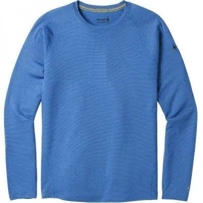 Термофутболка мужская Smartwool Merino 150 Baselayer Pattern Long Sleeve Bright Cobalt, р.S (SW 14051.A28-S) - Robinzon.ua