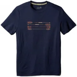 Футболка мужская Smartwool Merino 150 Logo Tee Black, р.M (SW 16059.001-M) - Robinzon.ua