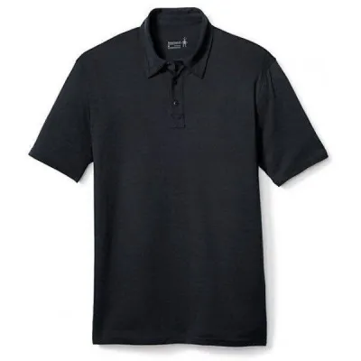 Футболка чоловіча Smartwool Merino 150 Pattern Polo Charcoal, р. S (SW 00246.003-S) - Robinzon.ua