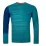 Термофутболка мужская Ortovox 185 Rock'n'wool Long Sleeve M, pacific green, S (4251422586740) - Robinzon.ua