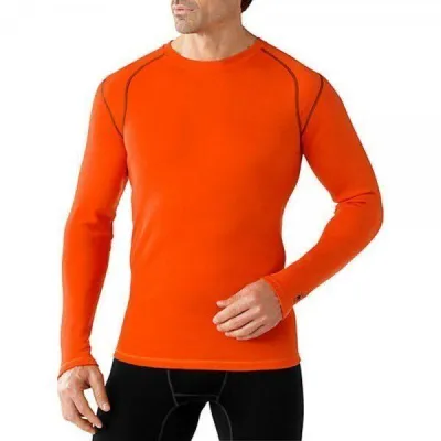 Термофутболка чоловіча Smartwool NTS Mid 250 Crew Bright Orange, р.XL (SW SS600.825-XL) - Robinzon.ua
