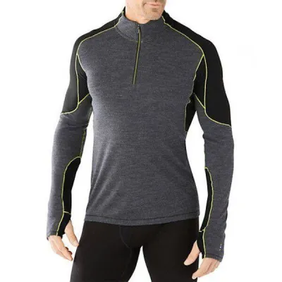 Термофутболка чоловіча Smartwool PhD Light 1/4 Zip Charcoal, р.XS (SW 14014.003-XS) - Robinzon.ua