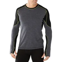 Термофутболка мужская Smartwool PhD Light Long Sleeve Charcoal, р.S (SW 14013.003-S) - Robinzon.ua