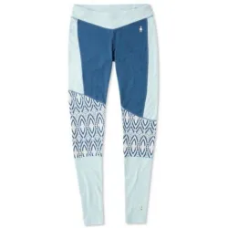 Термоштани жіночі Smartwool Wm's Merino 250 Asym Bottom, Nile Blue Medallion, Р. XS (SW 15096.C17-XS) - Robinzon.ua