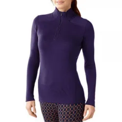 Термофутболка женская Smartwool NTS Mid 250 Zip T Purple Heather, р.XS (SW SS221.592-XS) - Robinzon.ua