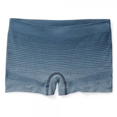 Шорти жіночі Smartwool PhD Seamless Boy Short Dark Blue Steel, р. M (SW 16027.292-M) - Robinzon.ua