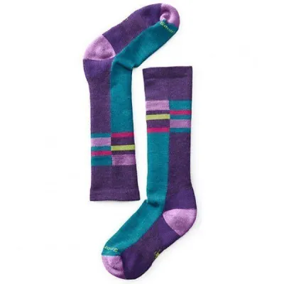 Носки детские Smartwool Wintersport Stripe Mountain Purple, р.M (SW 01345.591-M) - Robinzon.ua
