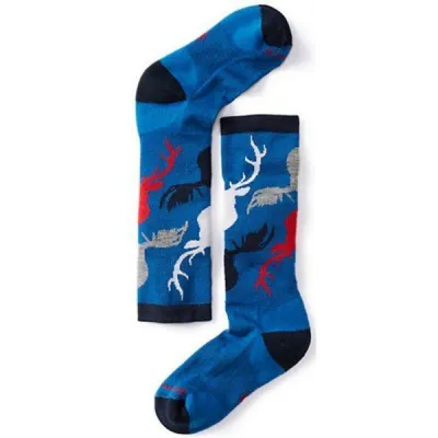 Носки детские Smartwool Wintersport Camo Bright Blue, р.L (SW 01323.378-L) - Robinzon.ua