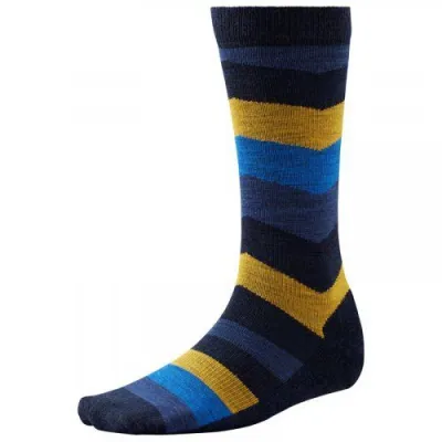 Шкарпетки чоловічі Smartwool Chevron Stripe Deep Navy Heather, р. M (SW SW928.108-M) - Robinzon.ua