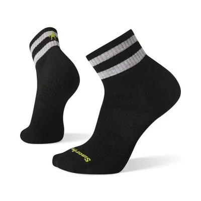 Носки мужские Smartwool Men's Athletic Stripe Light Elite Mini, S - Black (SW 01523.001-S) - Robinzon.ua