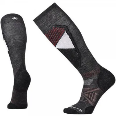 Шкарпетки чоловічі Smartwool PhD Ski Light Pattern Charcoal, р. XL (SW 15035.003-XL) - Robinzon.ua