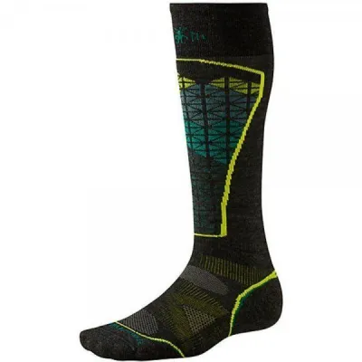 Носки мужские Smartwool PhD Ski Light Pattern Charcoal/Alpine Green, р.XL (SW SW017.632-XL) - Robinzon.ua