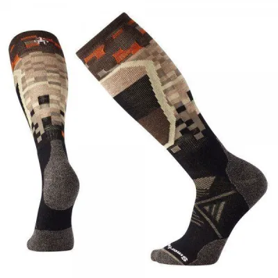 Шкарпетки чоловічі Smartwool PhD Ski Medium Pattern Black, р. M (SW 01330.001-M) - Robinzon.ua