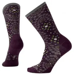 Термоноски женские Smartwool Women's Pompeii Pebble Crew, Bordeaux Heather, р.M (SW 10415.587-M) - Robinzon.ua