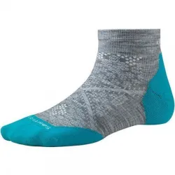 Носки женские Smartwool PhD Run Light Elite Low Cut Light Gray/Capri, р.S (SW SW211.811-S) - Robinzon.ua