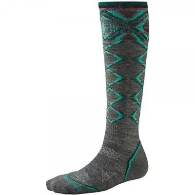 Носки женские Smartwool PhD Ski Light Pattern Medium Gray, р.L (SW SW248.052-L) - Robinzon.ua