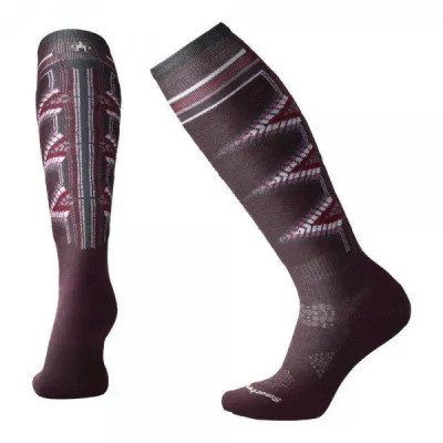 Носки женские Smartwool PhD Ski Light Pattern Bordeaux, р.M (SW 01331.590-M) - Robinzon.ua
