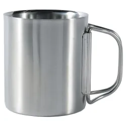 Термокружка с крышкой Tatonka Thermo 250, Silver/Black (TAT 4080.000) - Robinzon.ua