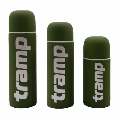 Термос TRAMP Soft Touch 1 л UTRC-109-khaki - Robinzon.ua