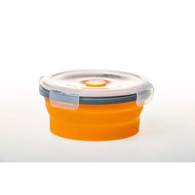 Контейнер складной с крышкой-защелкой Tramp (800ml) orange TRC-087-orange - Robinzon.ua