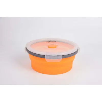 Контейнер складной с крышкой-защелкой Tramp (550ml) orange TRC-088-orange - Robinzon.ua