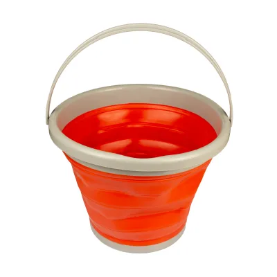 Ведро складное силиконовое Tramp 10L orange TRC-091-orange - Robinzon.ua