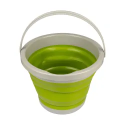 Ведро складное силиконовое Tramp 5L olive TRC-092-olive - Robinzon.ua