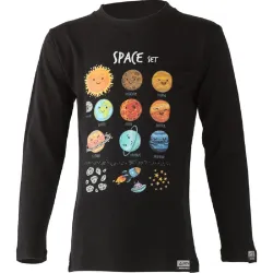 Футболка детская Lasting AVE, черный, 110 (8596445014730) - Robinzon.ua